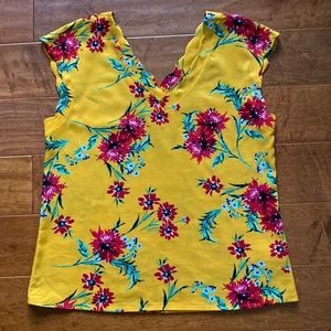 Express Summery scalloped top